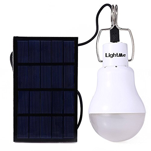 Product Cover LightMe Portable 130LM Solar Powered Led Bulb Light Outdoor Solar Energy Lamp Lighting for Hiking Fishing Camping Tent
