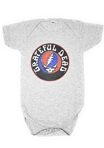 Product Cover Sidecca Classic Rock Band Logo Short Sleeve Baby Bodysuit Onesie