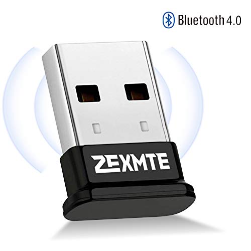 Product Cover Bluetooth Adapter for PC Bluetooth 4.0 USB Wireless Dongle Compatible with PC Desktop Computer with Windows 10 8.1 8 7 Vista XP, Low Energy Micro Adapter