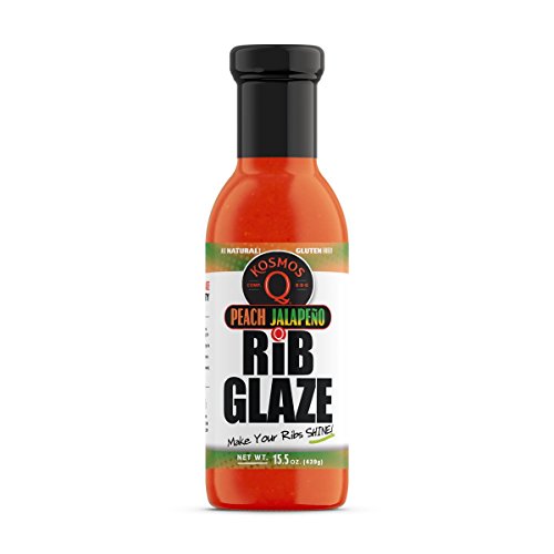 Product Cover Peach Jalapeno Rib Glaze - All Natural - MSG & Gluten Free