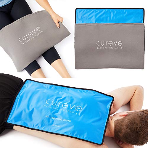Product Cover Extra Large Hot and Cold Therapy Gel Pack with Cover by Cureve (21