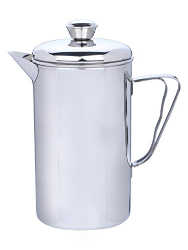 Product Cover Ajay Steel Stainless Steel Water Jug with Lid, Mirror Finish, 1500 ML, Tableware