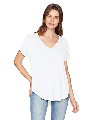 Product Cover Amazon Brand - Daily Ritual Women's Jersey Short-Sleeve V-Neck Longline T-Shirt