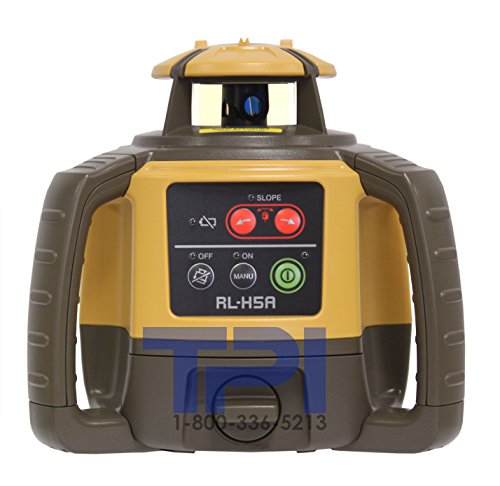 Product Cover Topcon RL-H5A Horizontal Self-Leveling Rotary Laser with LS-80L Receiver - Dry Cell Battery