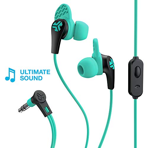 Product Cover JLab Audio JBuds Pro Signature Earbuds | Titanium 10mm Drivers | Music Controls, Universal Mic | Custom Fit with Cush Fins | Teal