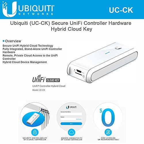 Product Cover UBNT Networks Ubiquiti (UC-CK) Secure UniFi Controller Hybrid Cloud Key, Stand-Alone UniFi Controller Hardware