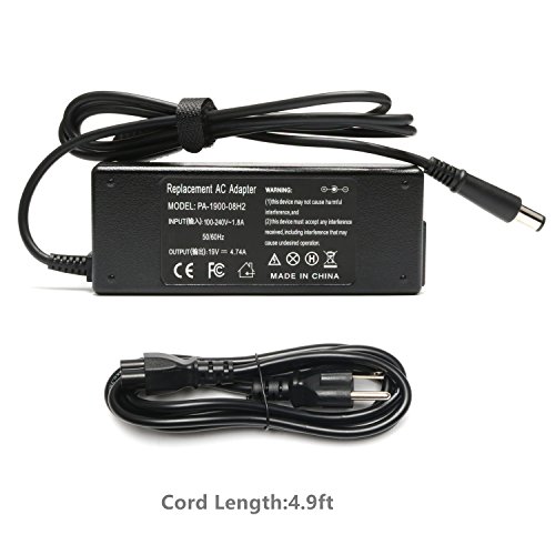 Product Cover 90W AC Adapter Power Supply Cord Compatible with HP Probook 4540 4540s 4530s 6570b 6560b 6470b 6460b 4520s 4440s 4545s 6555b 6550b 4430s 4510s 6450b 4320s 4730s 19.5V 4.74A