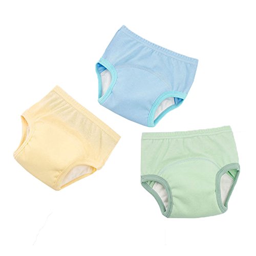 Product Cover Baby Boys Potty Training Pants Cotton Interlining Underwear Toddler 3-Pack, 4T