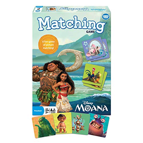 Product Cover Wonder Forge Disney Moana Matching Game for Boys & Girls Age 3 to 5 - A Fun & Fast Disney Memory Game
