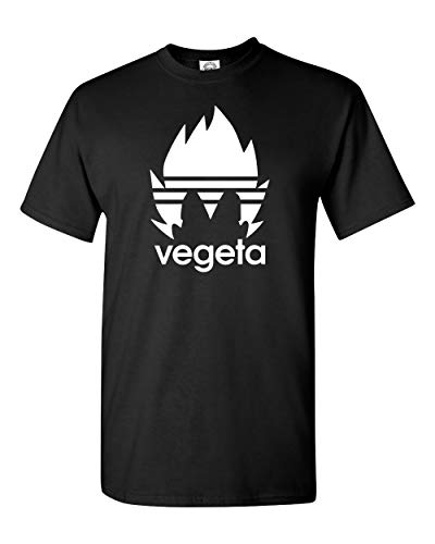 Product Cover Vegeta Symbol Cool Dragon Ball Z Super Saiyan Sports T-Shirt (Black, L)