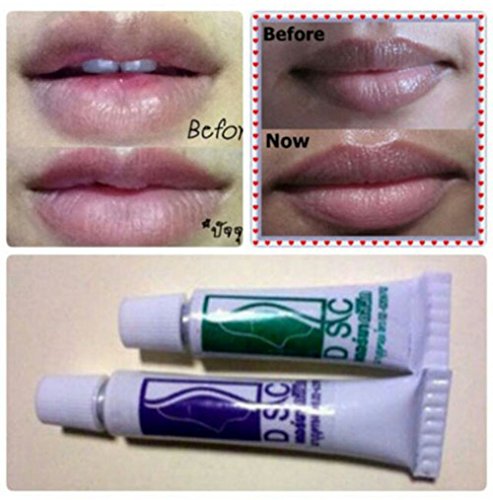 Product Cover Pink Lips Cream 2 Tubes Set Derma Clinic Phannara Remove Dark Smoke Lips Balm