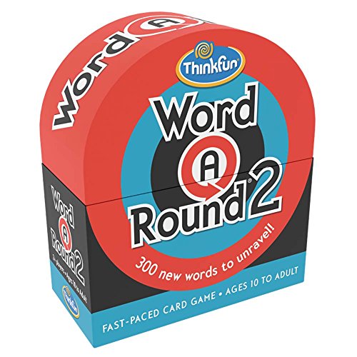 Product Cover ThinkFun Word a Round 2 Game - Fun Card Game For Age 10 and Up Where You Race to Unravel the Word!