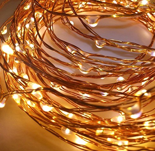 Product Cover TONY STARK 10 M 100 LED Copper String Battery Operated LED Lights, Fairy,Garden, Decoration Party Wedding Diwali Christmas Copper String Lights (100 LED Battery)