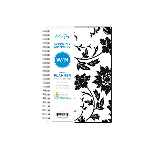 Product Cover Blue Sky 2020 Weekly & Monthly Planner, Flexible Cover, Twin-Wire Binding, 5