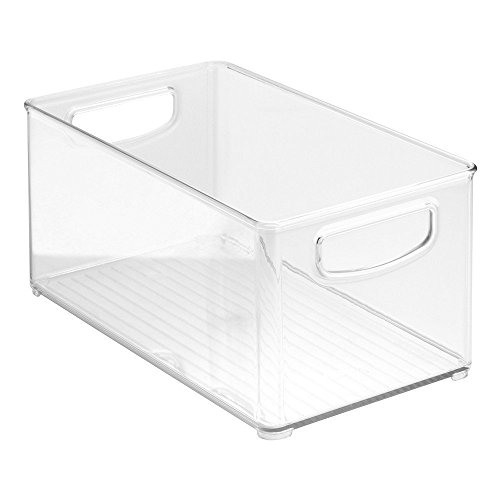 Product Cover Clear Organizer Storage Bin with Handle for Kitchen I Best for Refrigerators, Cabinets & Food Pantry - 10