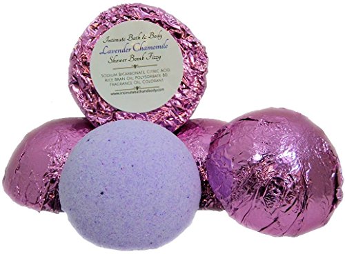 Product Cover Shower Bomb Fizzies! 5 Pack Aromatherapy Shower Steamers - Lavender Chamomile