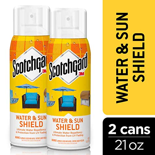 Product Cover Scotchgard Water & Sun Shield with UV Protector 2 Cans, 10.5-Ounces (21 Ounces Total)