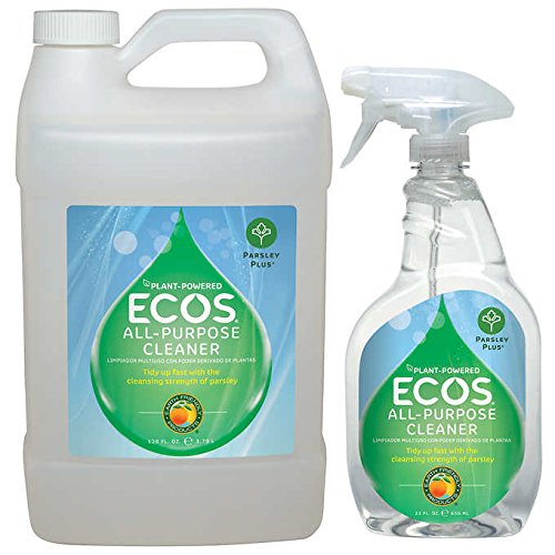 Product Cover ECOS Earth Friendly All-purpose Cleaner (Parsley Plus) 22 oz. + Refill - 128 oz.