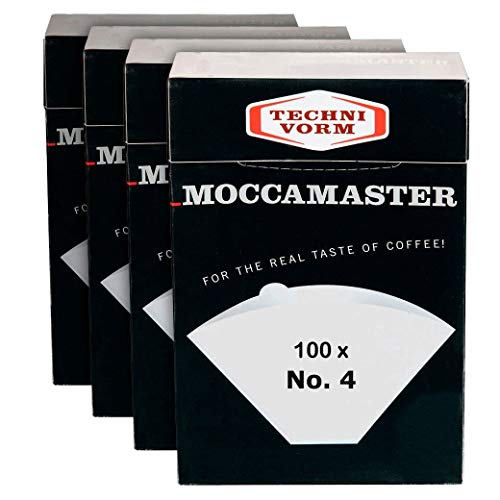 Product Cover Technivorm Moccamaster 85022 Moccamaster #4 Paper Filters, White (4)