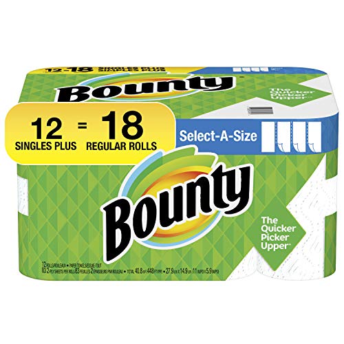Product Cover Bounty Bounty 74795 Select-A-Size Paper Towels, 20 Fluid Ounce
