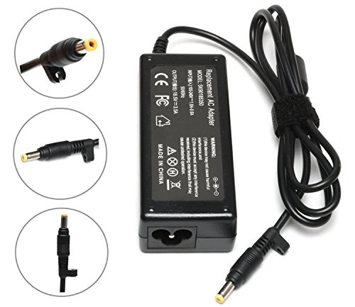 Product Cover 65W New AC Adapter Laptop Charger for HP Pavilion DV1000 DV1200 DV2000 DV4000 DV5000 DV6000 DV6500 DV6700 DV8000 DV9000 DV9500 X1300;HP COMPAQ 500 510 511 515 520 530 610 Power Supply Cord(4.8mm1.7mm)