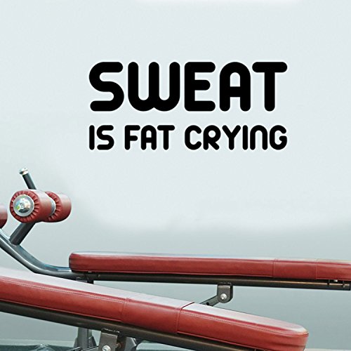 Product Cover Sweat Is Fat Crying Gym - Wall Art Decal 13