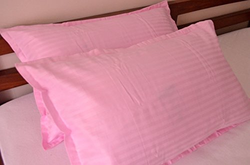 Product Cover Trance Home Linen Cotton Pillow Covers (Light Pink, 20