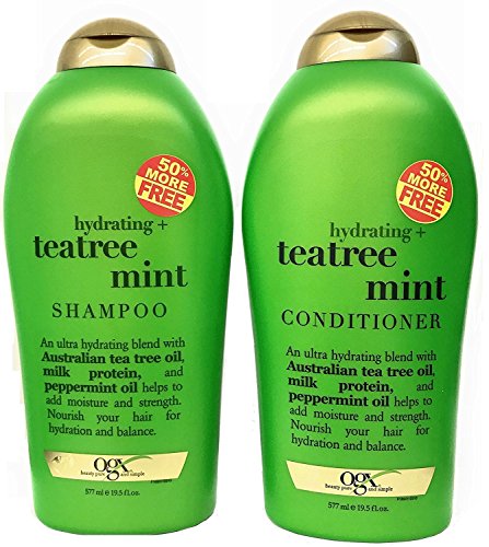 Product Cover OGX Organix Tea Tree Mint Shampoo 19.5 oz + Conditioner 19.5 oz DuoSet