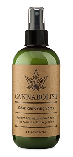 Product Cover Cannabolish Smoke Odor Eliminator Spray and Air Freshener, 8 fl. oz, Natural Ingredients