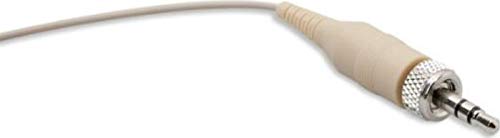 Product Cover Mogan Cable BG-2SH, 2.0 Millimeter Cable in Beige Compatible with Shure Transmitters