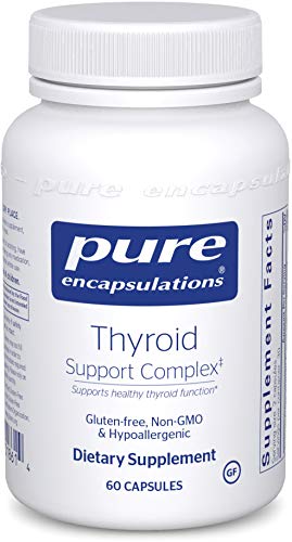 Product Cover Pure Encapsulations - Thyroid Support Complex - Hypoallergenic Supplement with Herbs and Nutrients for Optimal Thyroid Gland Function* - 60 Capsules