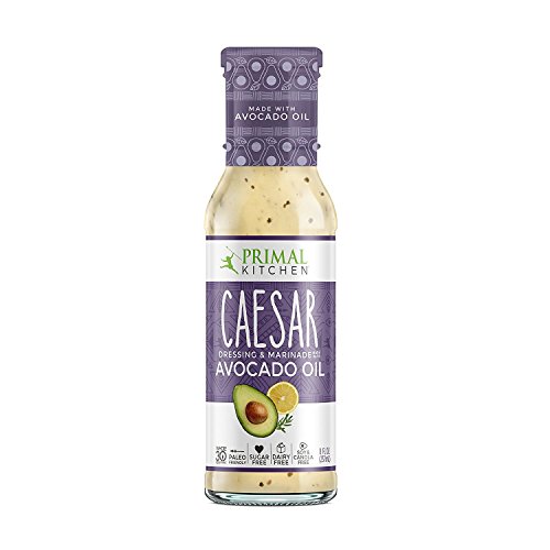 Product Cover 3 Packs | Primal Kitchen - Avocado Oil-Based Dressing and Marinade, Caesar, 8 oz, Whole30 and Paleo Approved