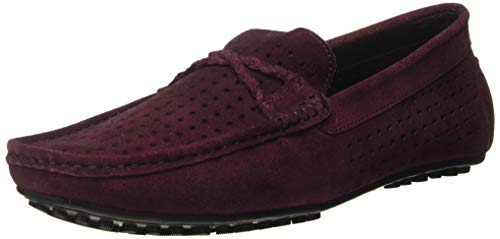 Product Cover BATA Men's Skye Wine Leather Loafers-8 (8535765)