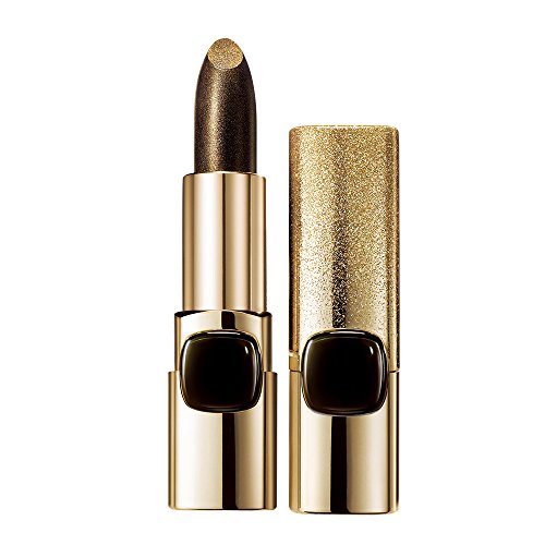 Product Cover L'Oreal Paris Color Riche Metallic Addiction Lipstick, Black Star 632, 3.7g