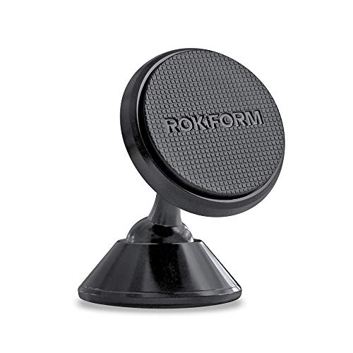 Product Cover Rokform Adjustable Aluminum Swivel Mount, Universal Magnetic Car Mount/Holder, Works with All Rokform Magnetic Cases - Black