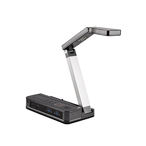 Product Cover eloam Portable Document Camera HDMI, VGA Port， OCR Visual Presenter for Office,School,Meeting,Training, Labs Presentation