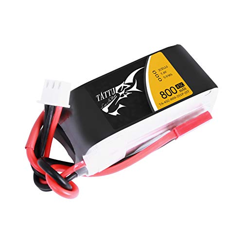 Product Cover Tattu 800mAh 7.4V 45C 2S1P LiPo Battery Pack with JST-SYP Plug for Small Size FPV Torrent 110