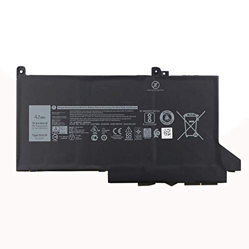 Product Cover Dentsing DJ1J0 Battery for DELL Latitude 12 7000 7280 7480 42WH