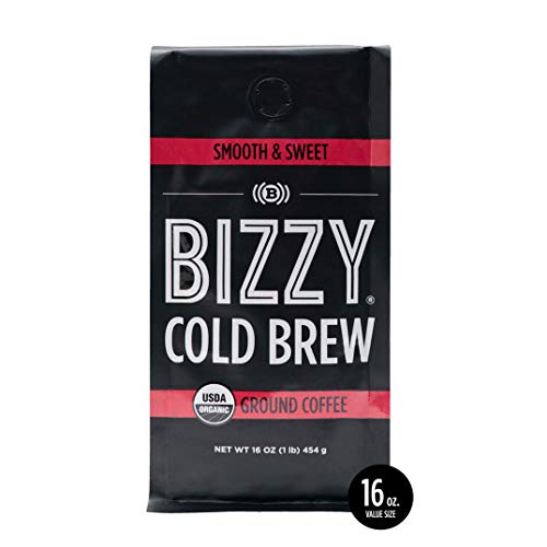 Product Cover Bizzy Organic Cold Brew Coffee | Smooth & Sweet Blend | Coarse Ground Coffee | 16 oz