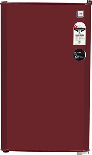 Product Cover Godrej 99L 1 Star Direct Cool Single Door Refrigerator (RD CHAMP 114 WRF 1.2 WIN RED, Wine Red)