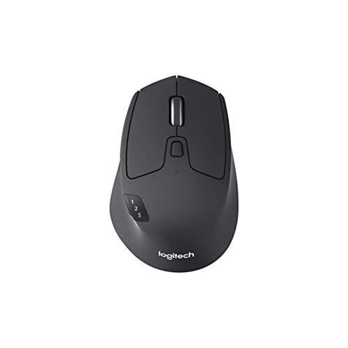 Product Cover Logitech M720 Triathlon Bluetooth Wireless Optical Mouse with Unifying Receiver (Renewed)