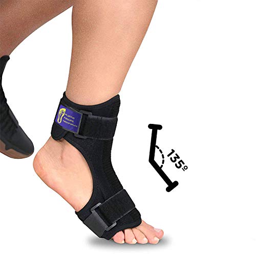 Product Cover Everyday Medical Plantar Fasciitis Night Splint Brace for Plantar Fasciitis Pain Relief I Dorsal Foot Stretching Support for Achilles Tendonitis, Heel Pain, Plantar Fascia, Drop Foot -Men & Women