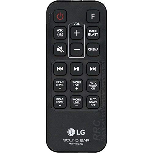 Product Cover LG AKB74815396 Sound Bar Remote Control for SJ4R SJ4Y SJ4Y-S