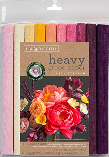Product Cover Lia Griffith LG11032 Heavy Crepe Paper, English Garden