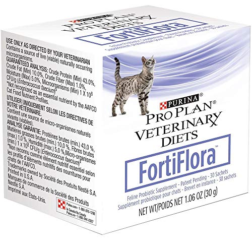 Product Cover Fortiflora Purina Veterinary Diets Feline Nutritional Supplement