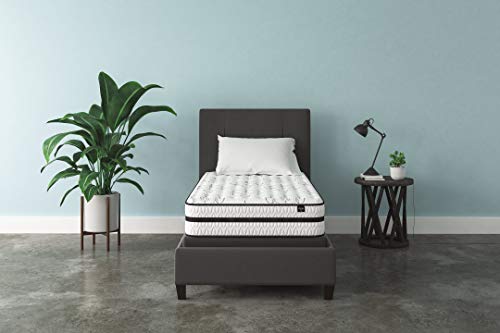 Product Cover Signature Design by Ashley - 10 Inch Chime Express Hybrid Innerspring - Firm Mattress - Bed in a Box - Twin - White