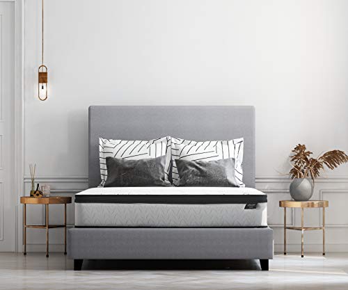 Product Cover Ashley Furniture Signature Design - 12 Inch Chime Express Hybrid Innerspring - Firm Mattress - Bed in a Box - California King - White