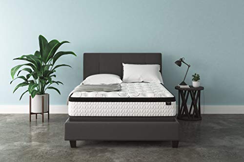 Product Cover Signature Design by Ashley - 12 Inch Chime Express Hybrid Innerspring - Firm Mattress - Bed in a Box - Queen - White