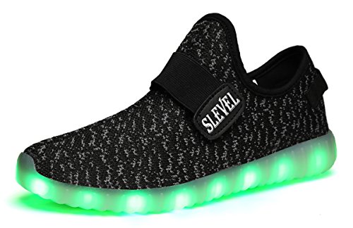 Product Cover SLEVEL Toddler Kids LED Light Up Shoes Dance Dazzle Sneaker for Boys Girls