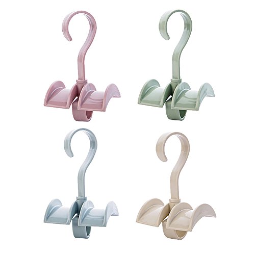 Product Cover LIONWEI LIONWELI Rotating Handbag Hanger Rack Closet Storage Organizer Hooks for Bag Belt Tie Scarf 4 Color